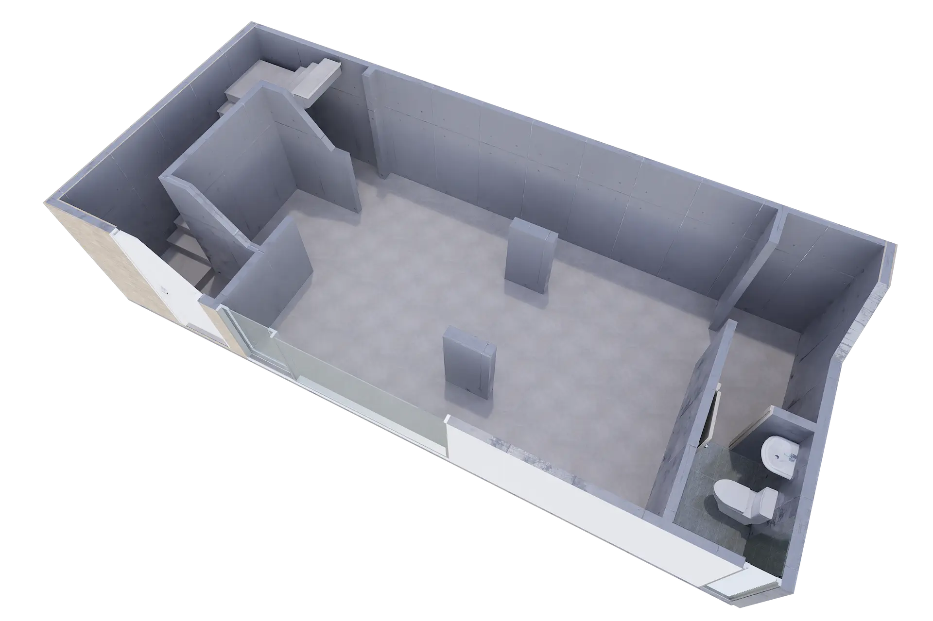 Isometría del apartamento