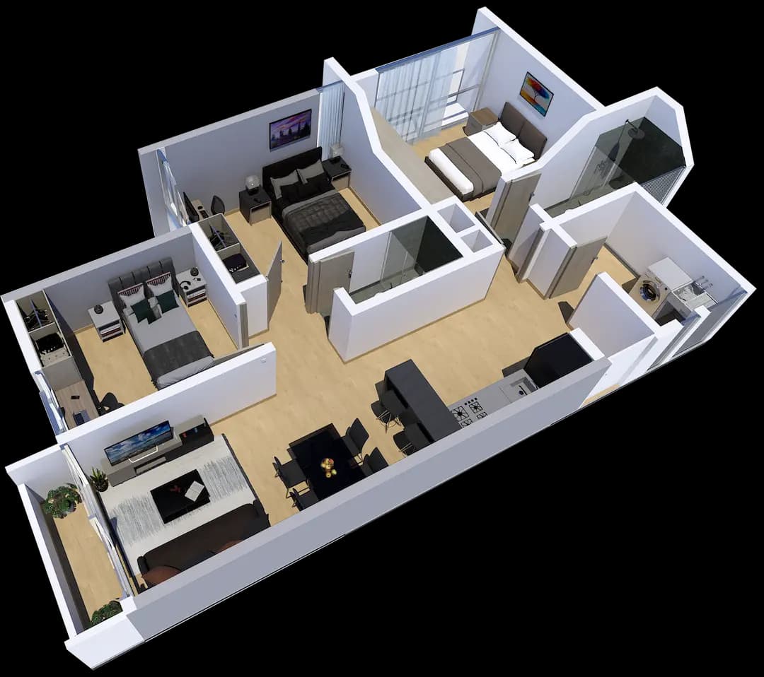 Render TIPO 3 Apto 1204