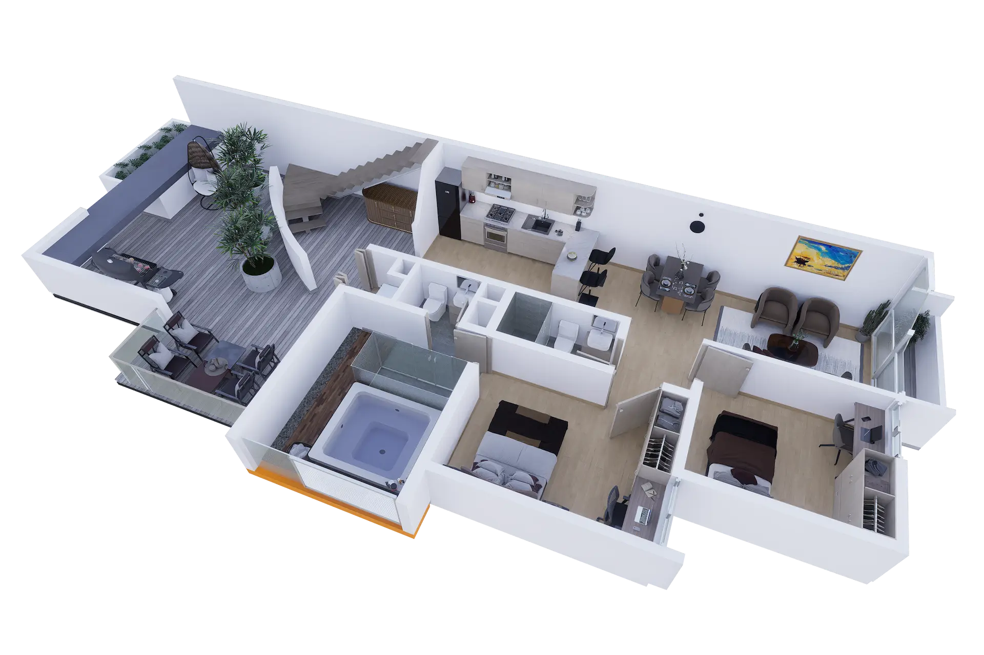 Render TIPO 7 Apto 1004