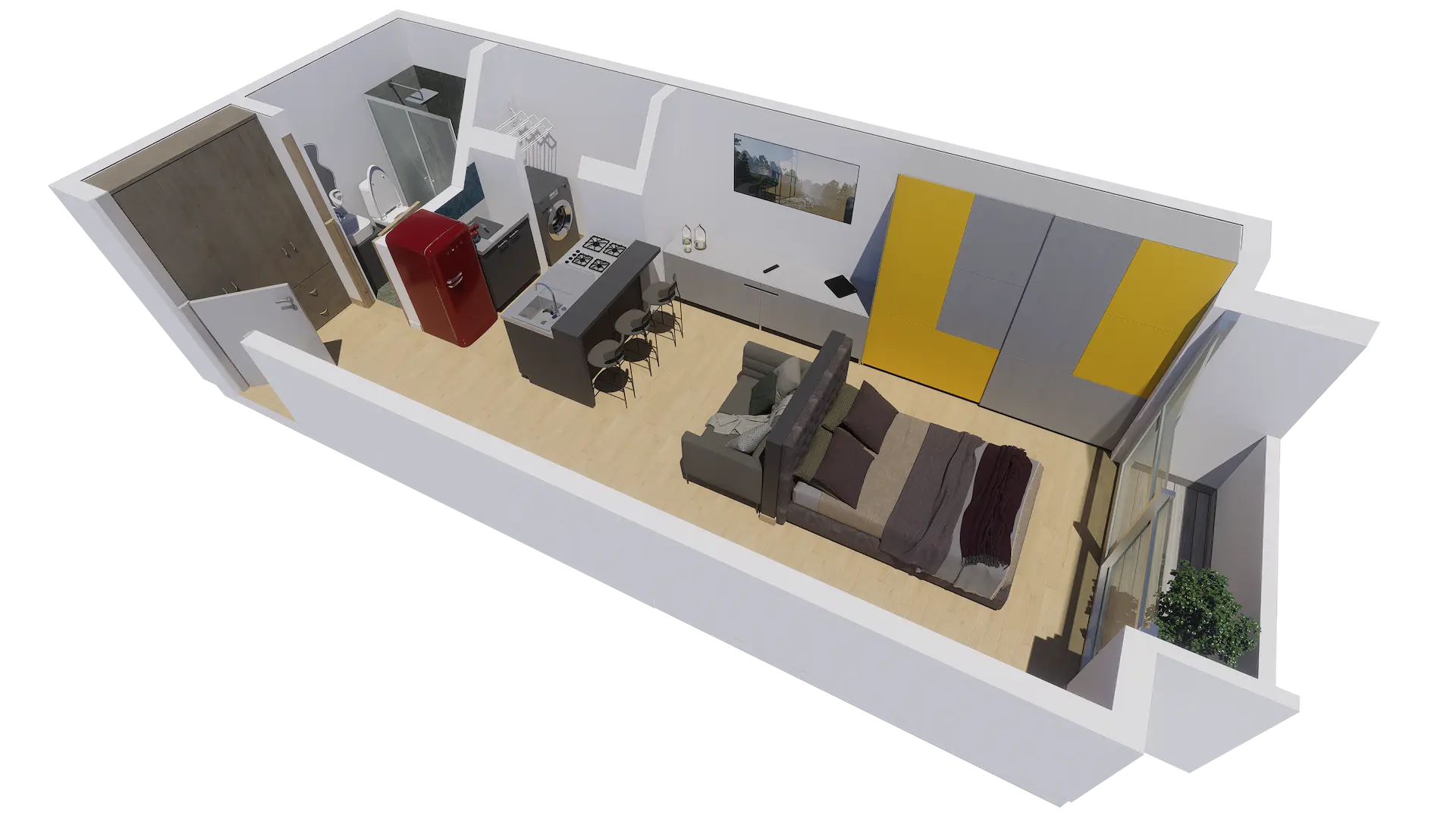 Render TIPO 2 Apto 1101